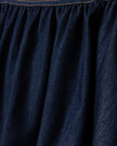Denim Wide Elastic Band Skirt