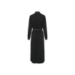 Pleated Belt Dress