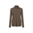 Wide Ribbed Knit Turtleneck