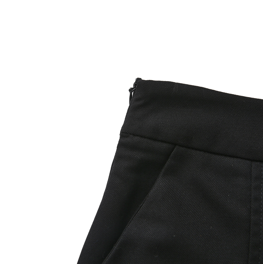 Pez Wool Box Pleated Skirt