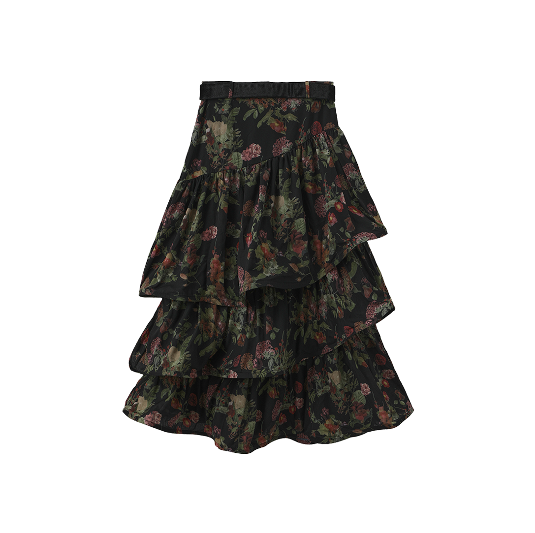 Kendal Tiered Bottom Skirt