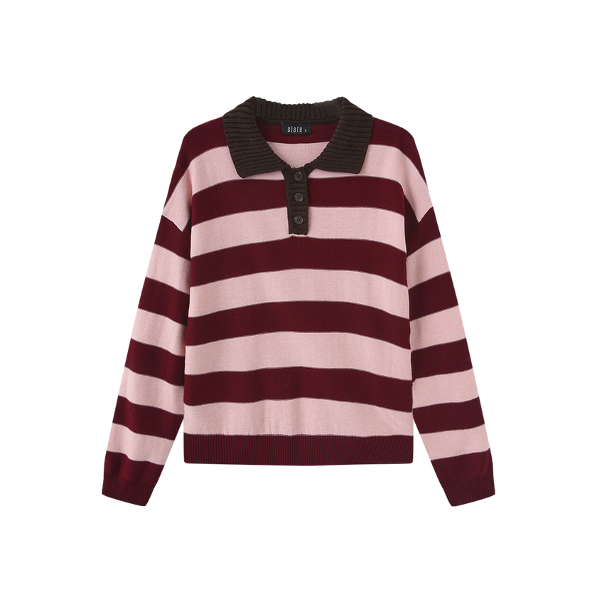Polo Knit Sweater