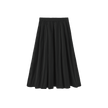 Sef Poplin Pleated Full Midi Skirt