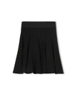 Elastic Waist Panel Knee Skirt