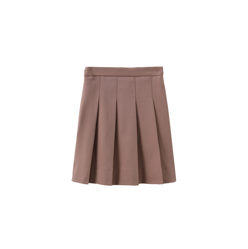 Bows Pleated Skirt
