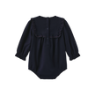 Pilro Wool Embroidered Bib Romper