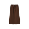 Pull String Maxi Skirt