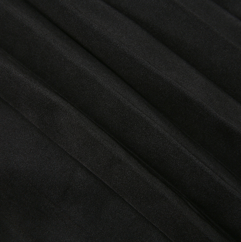 Pleated Belt Dress