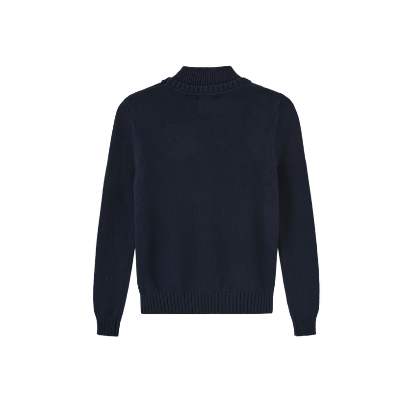 Dante Patch Detail Sweater