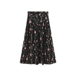 Drop Waist Floral Skirt