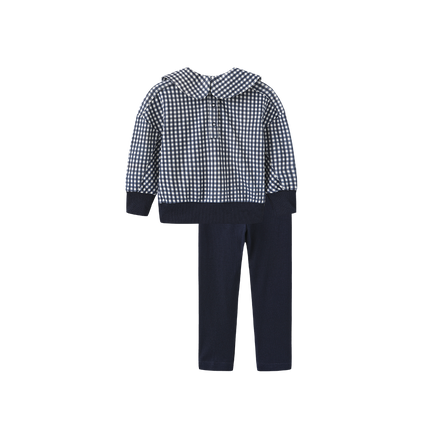 Billie Checked Sweatshirt Set
