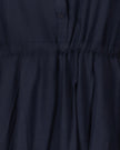 Elastic Pull Waist Maxi Dress