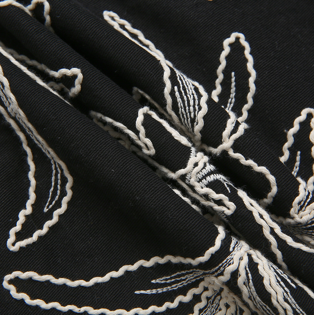 Merry Big Floral Skirt