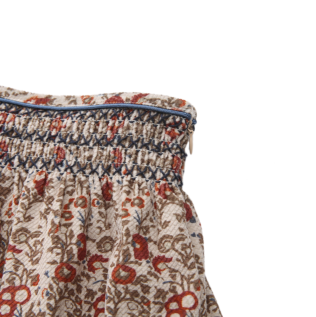 Rye Smocked Skirt