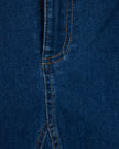 Pocket V Seam Denim Skirt