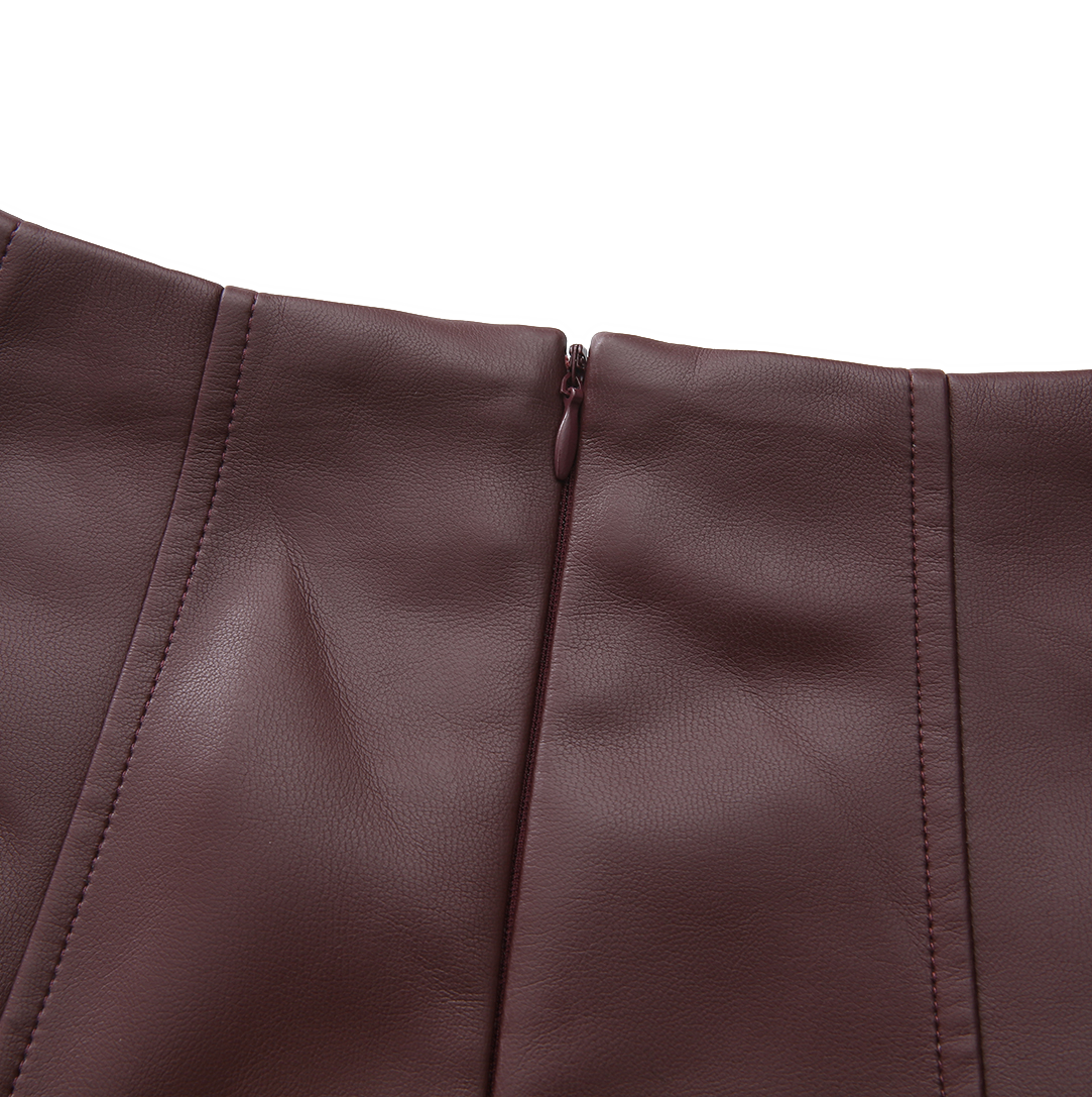 Kitto Leather Skirt