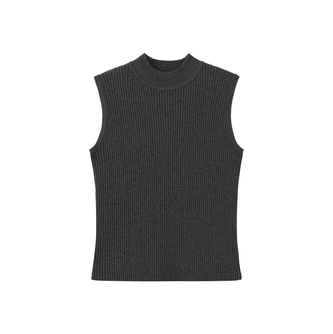 Thick Ribbed Knit Tank