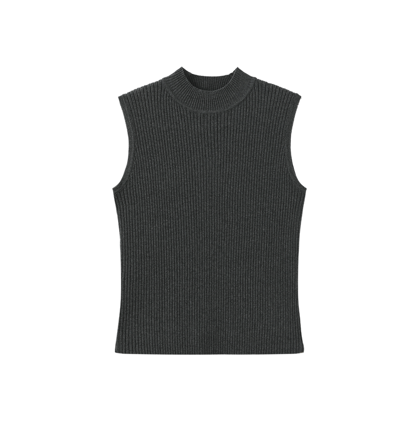 Thick Ribbed Knit Tank