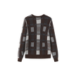 Mohair Plaid Crew Top