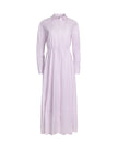 Poplin Striped Maxi Dress