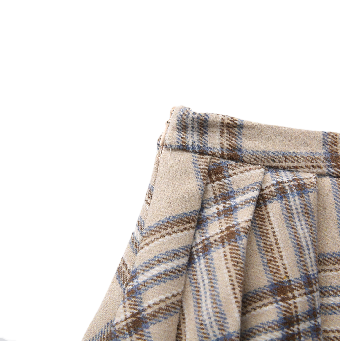 Paige Plaid Skirt