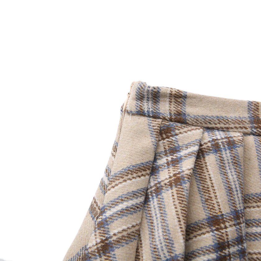 Paige Plaid Skirt