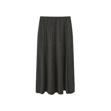 Midi Wool Skirt