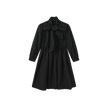 Small Dot Neck Tie Dress