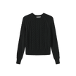 Cable Knit Ribbed Sweater