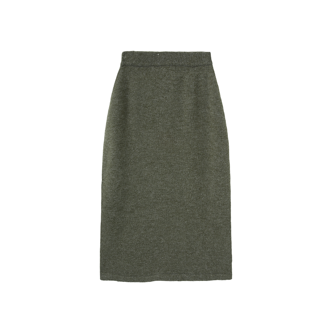 Taylor Knit Straight Maxi Skirt