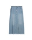 Washed Denim Skirt
