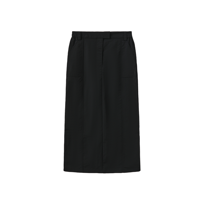 Vail Raincoat Midi Skirt