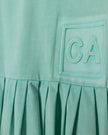 Reverse Embossed Wash Dress
