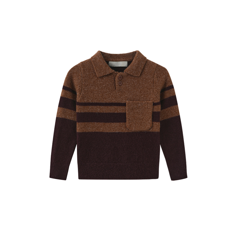 Rhea Striped Sweater Set
