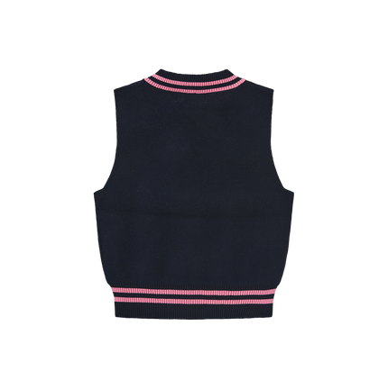 Knit Striped Vest
