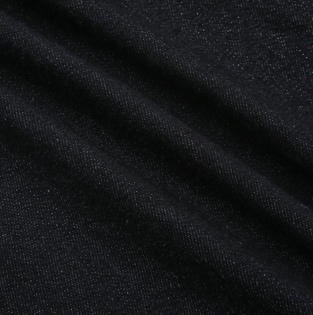 Dark Denim Maxi Pleat Skirt