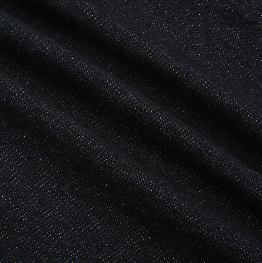 Dark Denim Maxi Pleat Skirt
