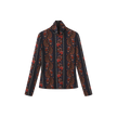 Suzie Printed Turtleneck
