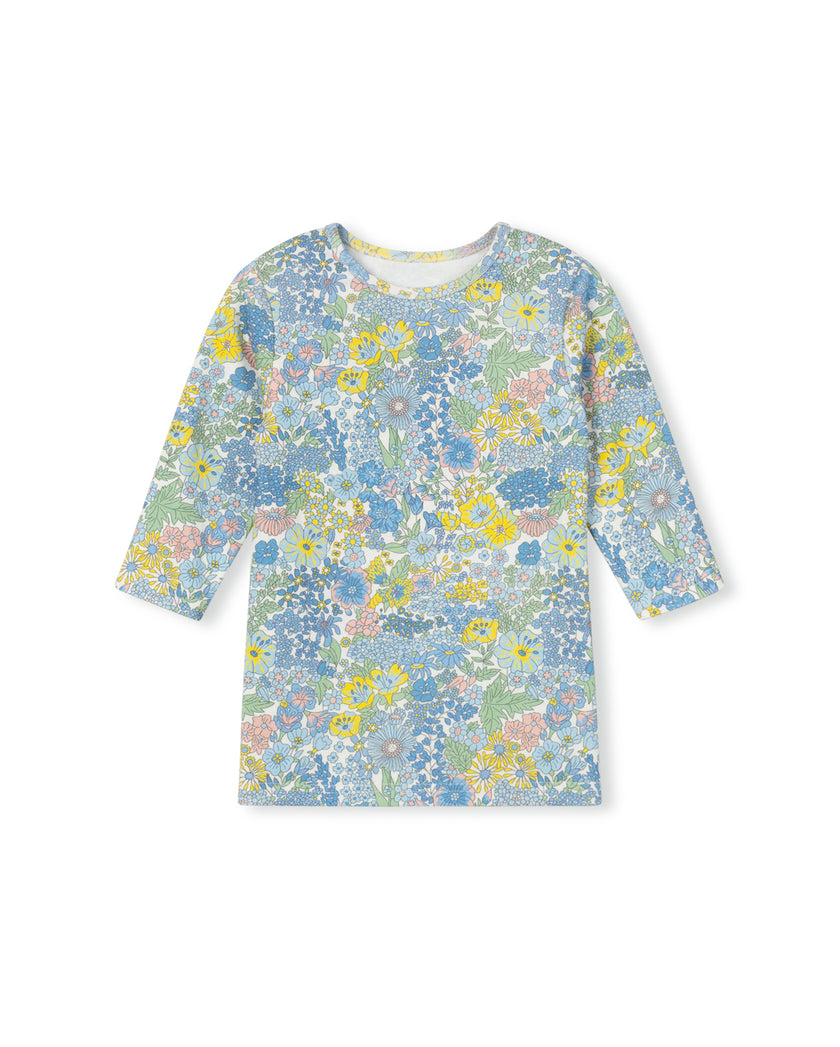 Small Print Fitted Tee