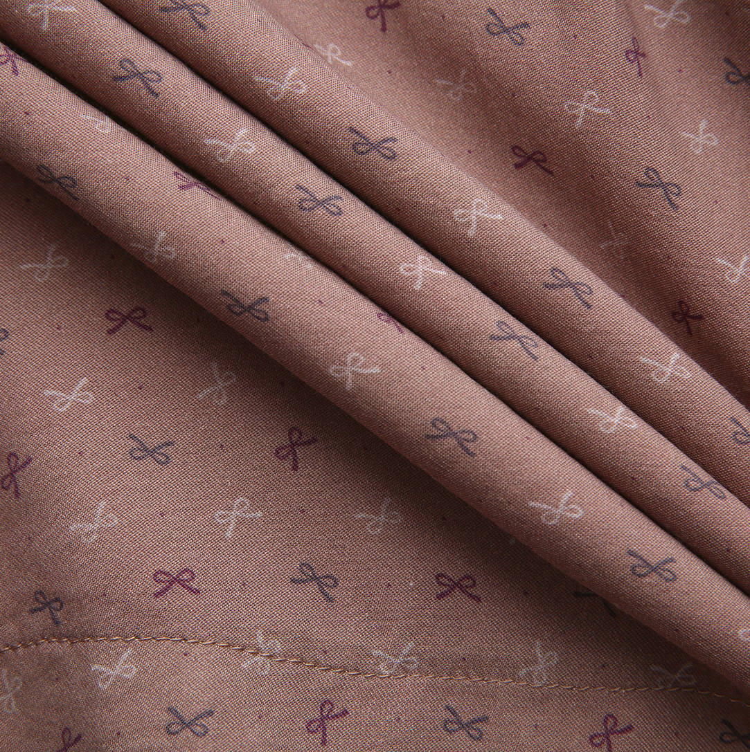 Bows Printed Dress