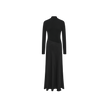 Asymmetrical Waist Combo Dress