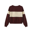 Elastic Hem Sweatshirt