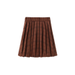 Peer Plaid Pleated Skirt
