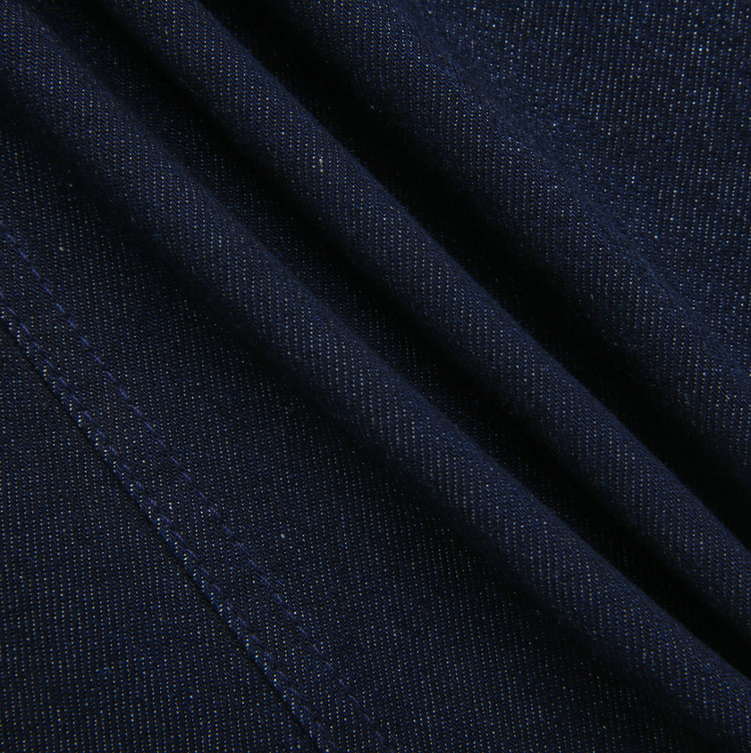 Side Button Tab Midi Skirt