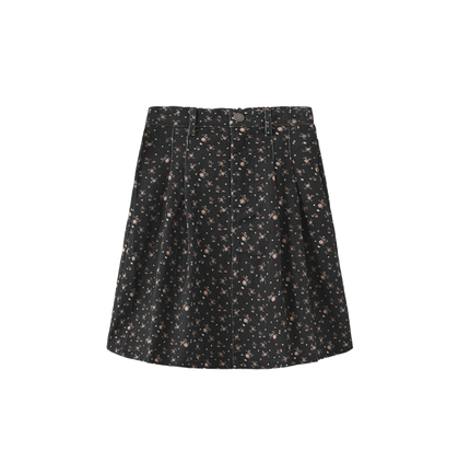 Bayne Canvas Floral Print Skirt