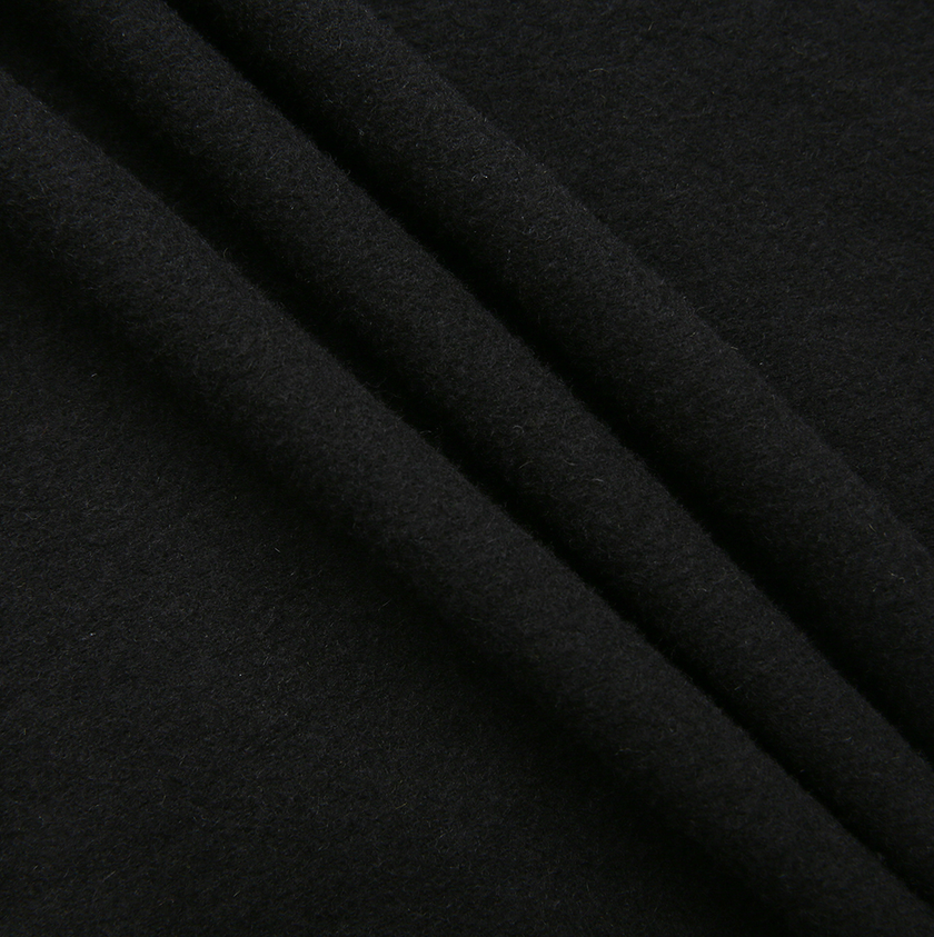 Side Pleat Wool Skirt