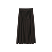 Self Tie Pleated Skirt