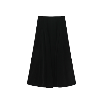Velvet Open Paneled Skirt