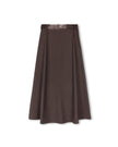 Elastic Belt Waisted Skirt