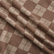 Argyle Print Turtleneck